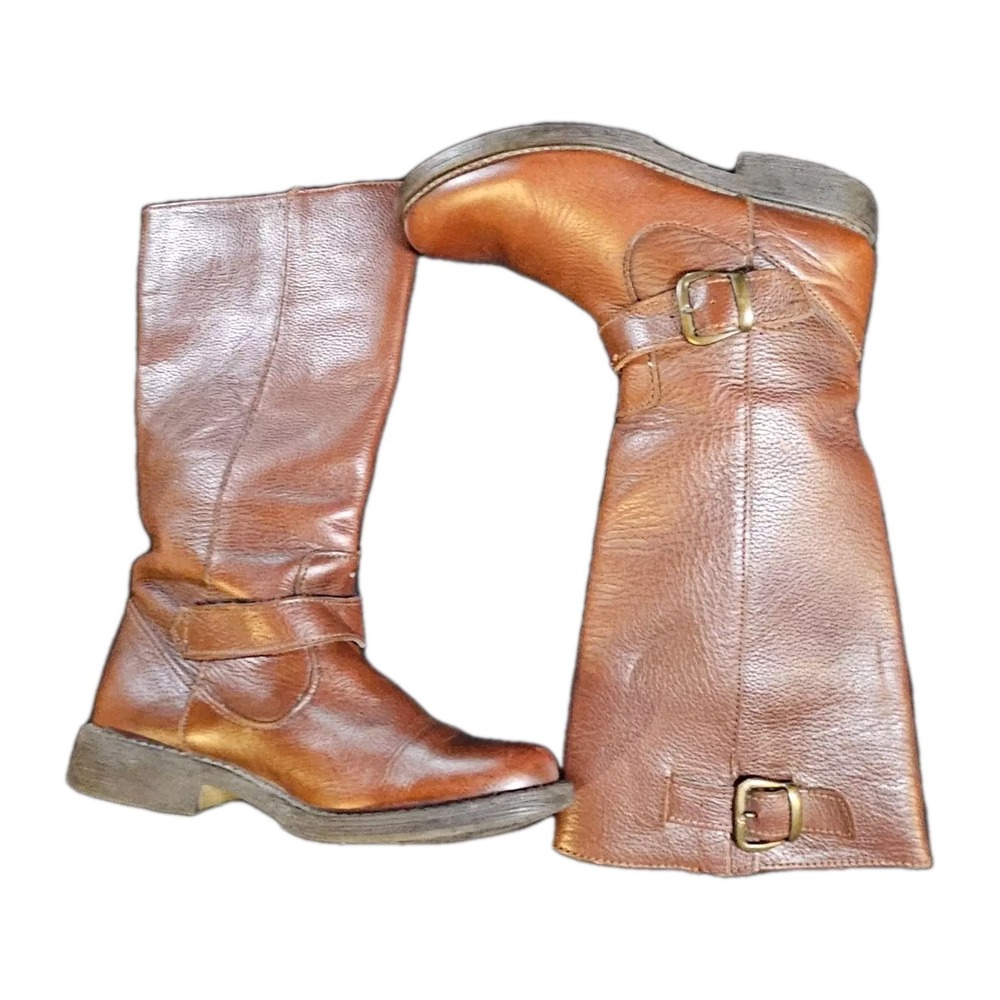Steve Madden Frencchh Riding Boots Womens Brown Equestrian SZ 6 Casual